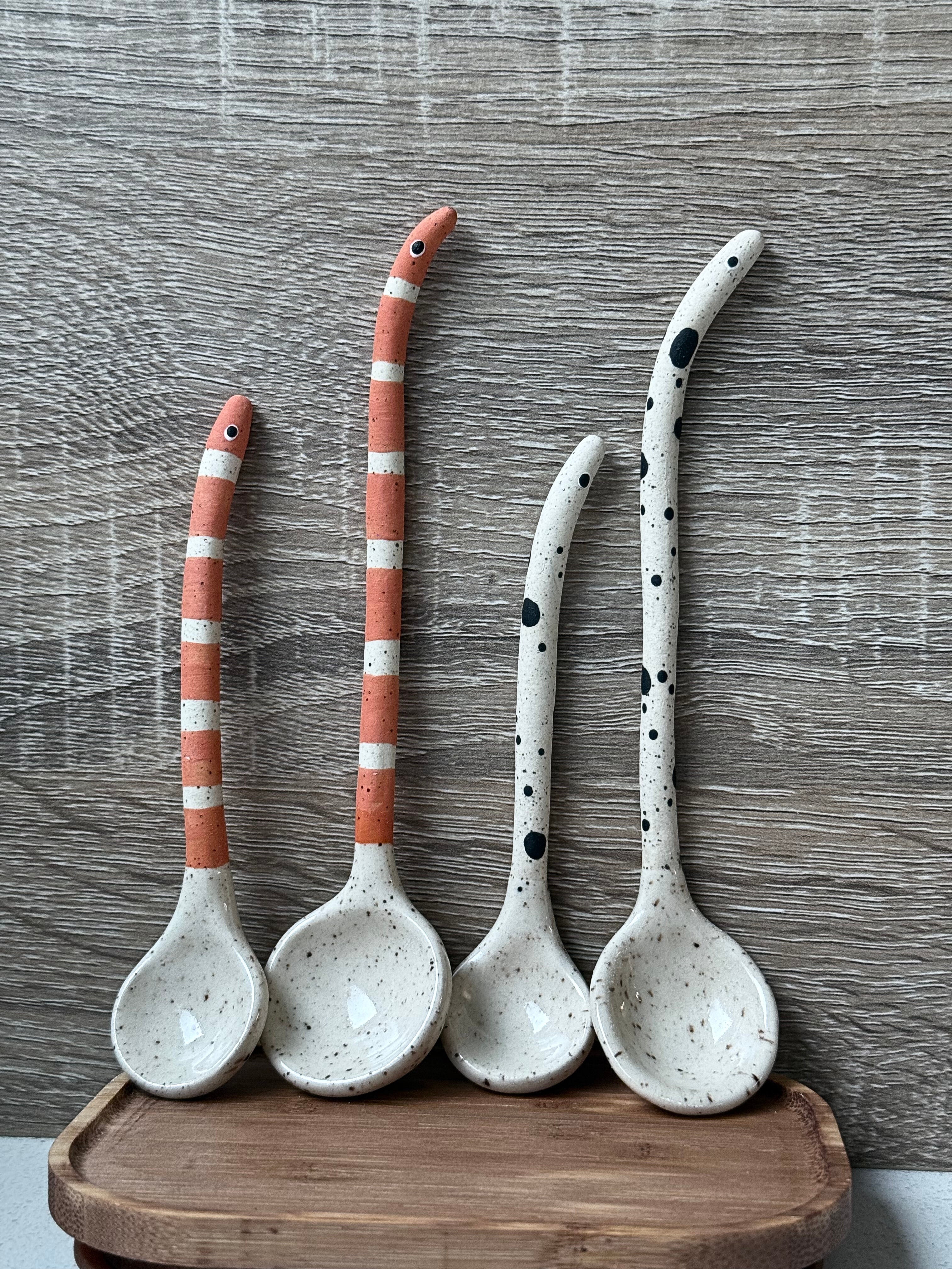 Large Garden Eel Spoon (Black)