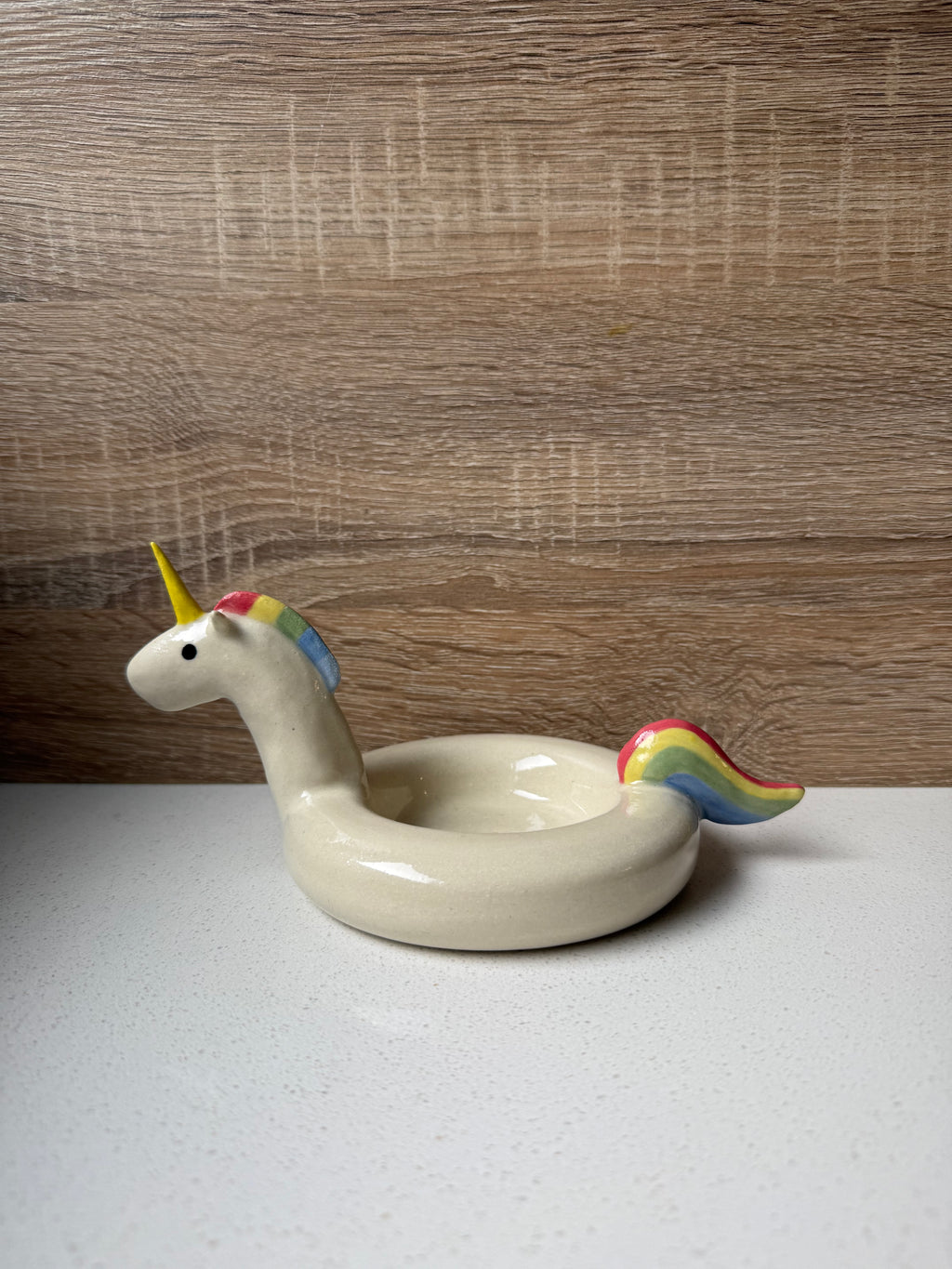 Rainbow Unicorn Trinket Dish
