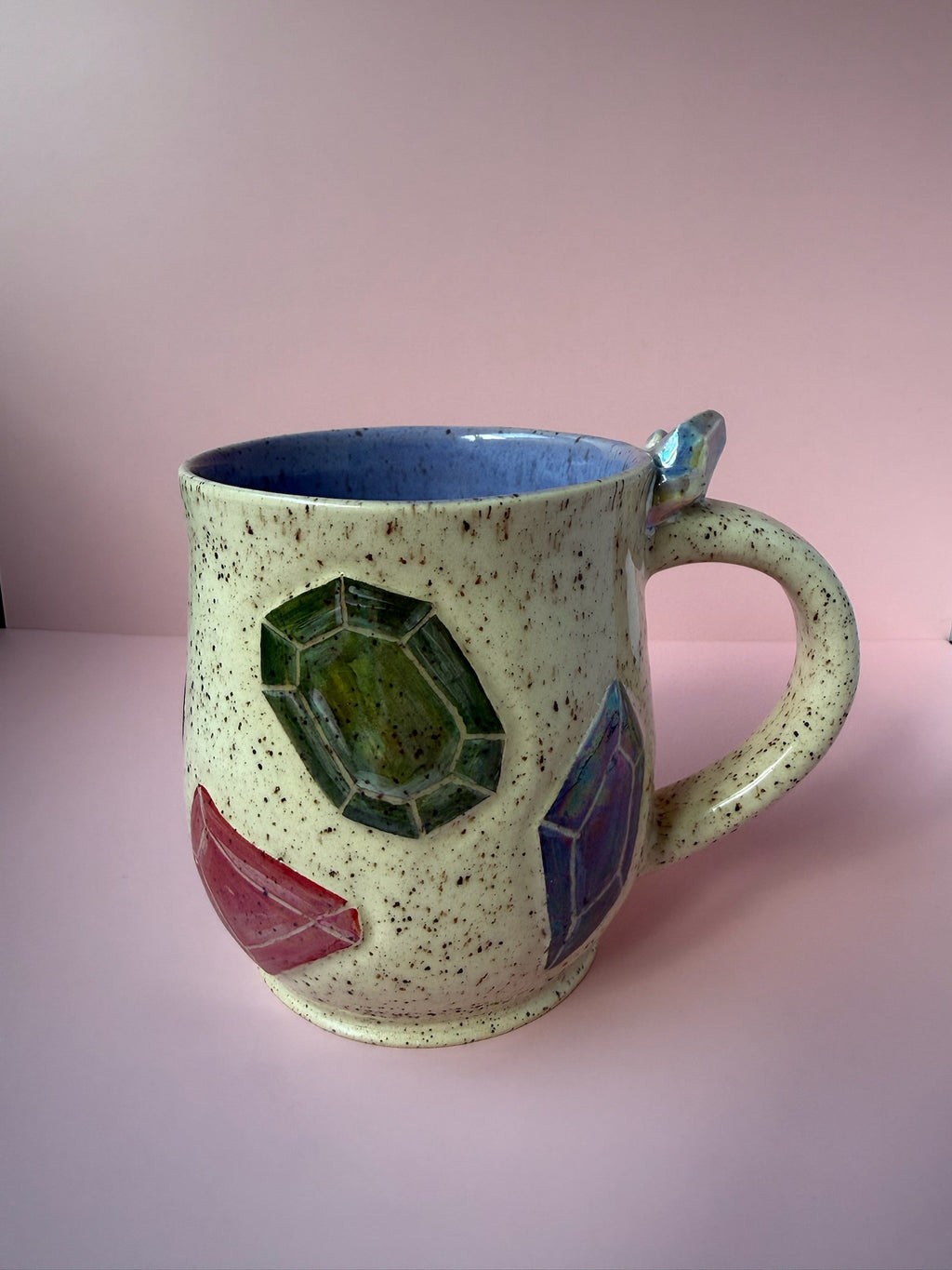 Crystal Snake Luster Mug
