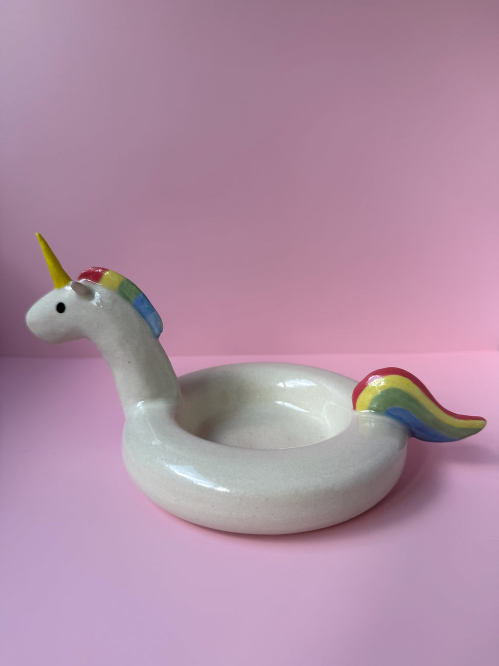 Rainbow Unicorn Trinket Dish