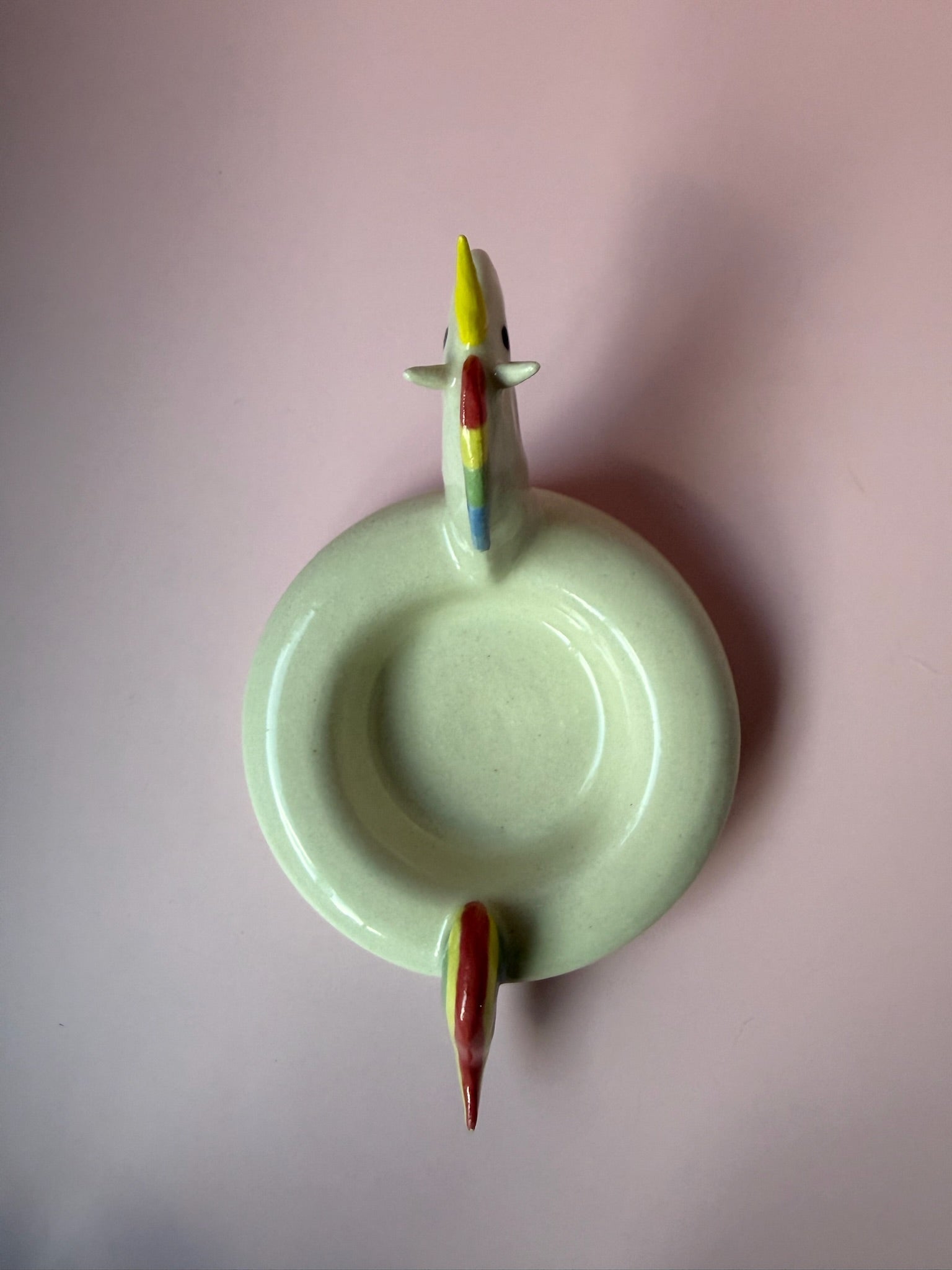 Rainbow Unicorn Trinket Dish